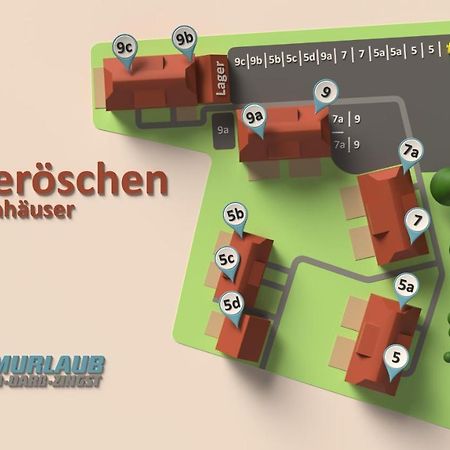 ツィングシュト Heideroeschen Park Heideroeschen 9ヴィラ エクステリア 写真