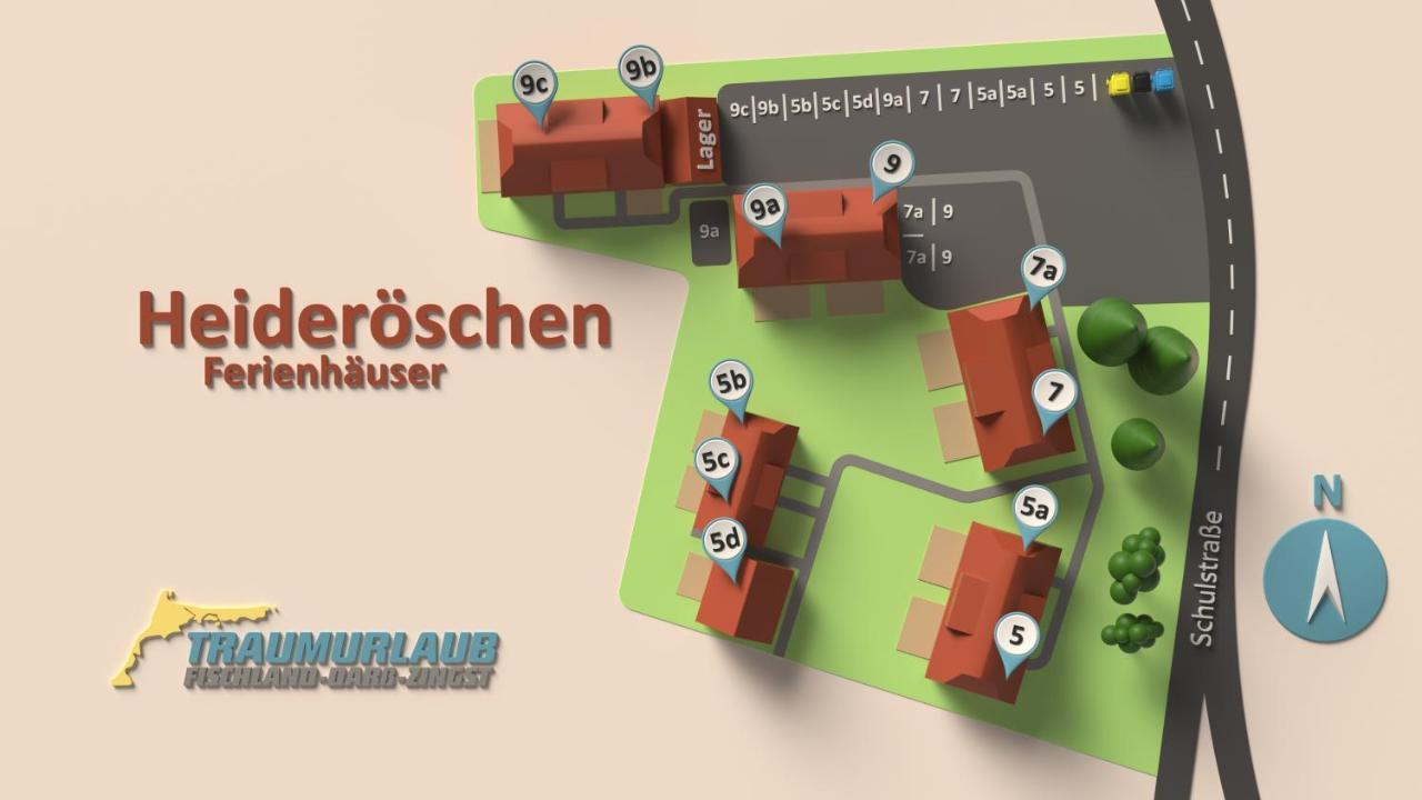 ツィングシュト Heideroeschen Park Heideroeschen 9ヴィラ エクステリア 写真